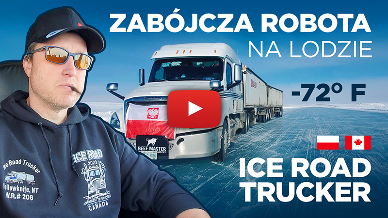 Zabójcz robota na lodzie. Ice Road Trucker.